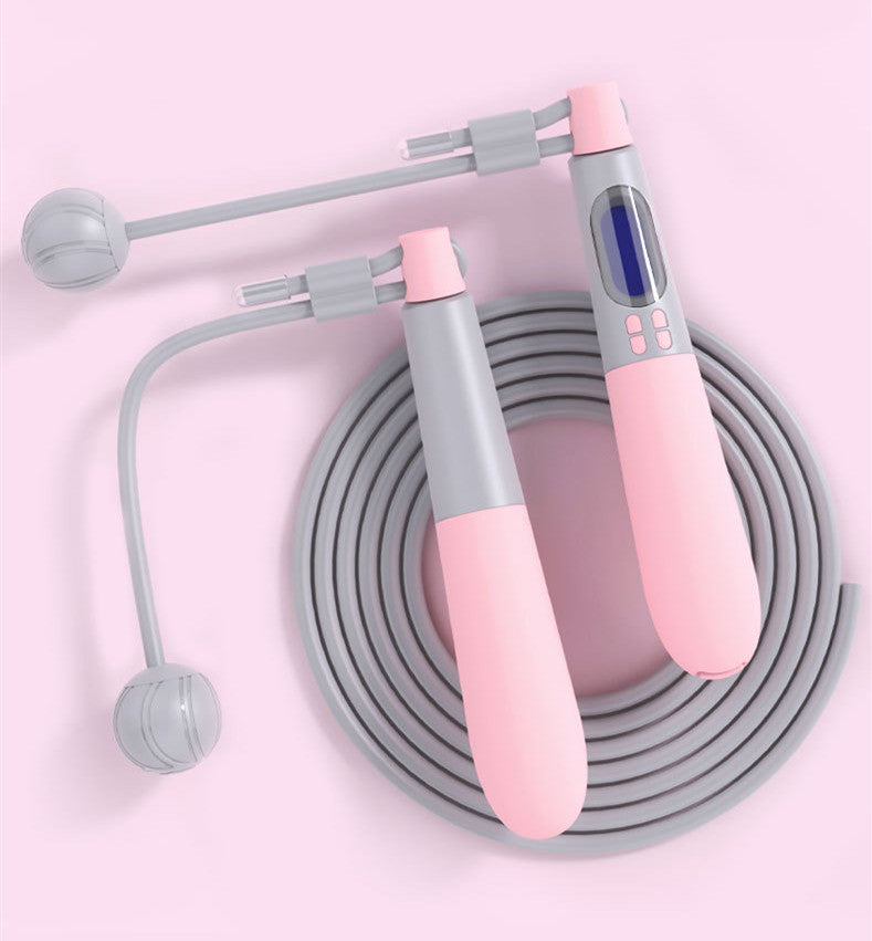 Cordless Electronic Skipping Rope – Fitness & Workout with Digital Counter | Ideal for Home & Indoor